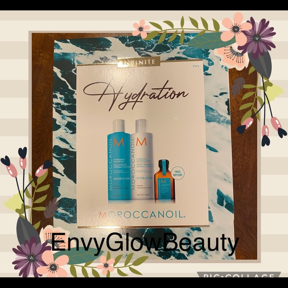 Moroccanoil Hydration Shampoo Conditioner Trio